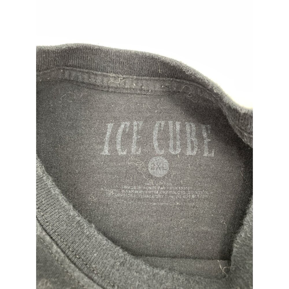 Ice Cube Japan Tour T-Shirt Black Red Graphic Print Cotton Short Sleeve XL Rap - Picture 4 of 6